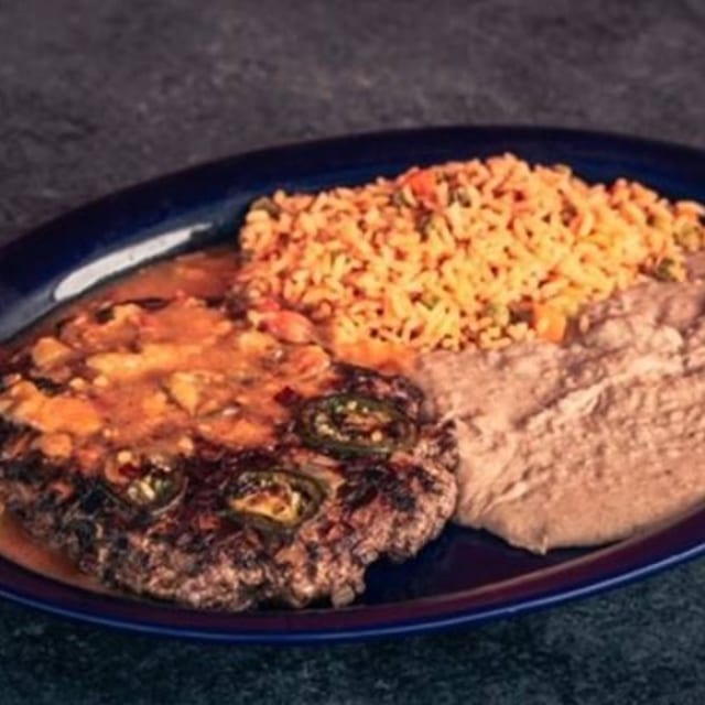 Hamburger Steak.
