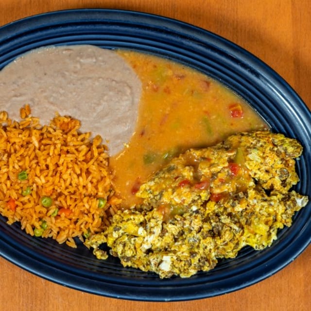 Huevos Con Chorizo.